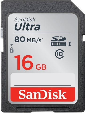 SanDisk Ultra 16GB SDHC UHS-I