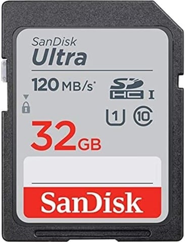 SanDisk Ultra 32GB SDHC UHS-I 120MB/s