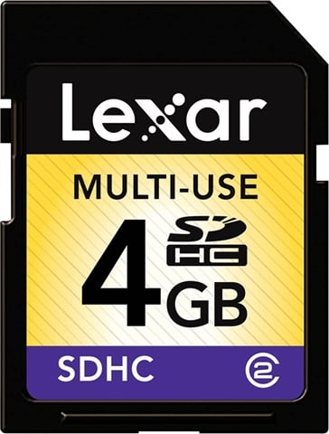 Lexar LSD4GBASBEU 4GB Class 4 SDHC