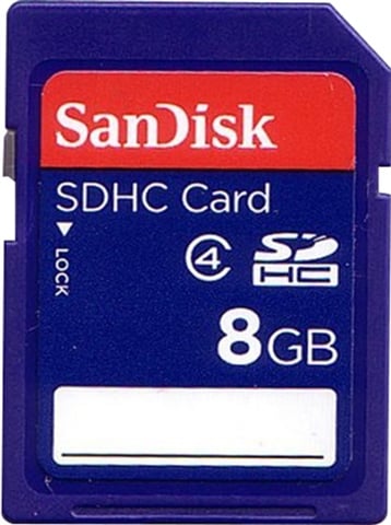 SanDisk 8GB SDHC Memory Card