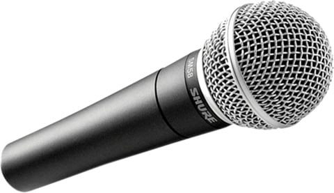 Shure SM58 Wired (No Cable), C
