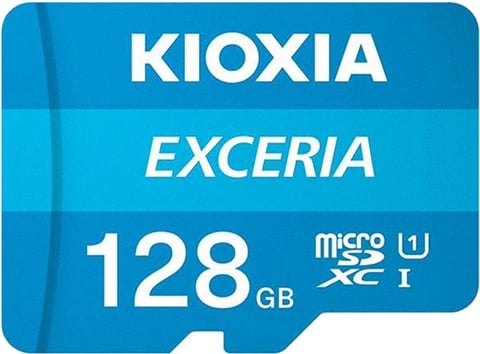Kioxia Exceria 128GB microSDXC Card U1 100MB/s
