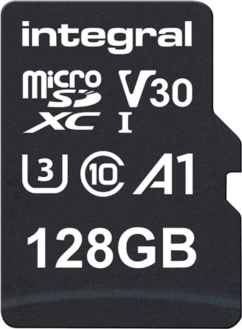 Integral 128GB microSDXC Card UHS-I U3 A1 V30