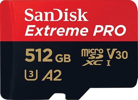 SanDisk Extreme Pro 512GB microSDXC Card UHS-I U3 A2 V30