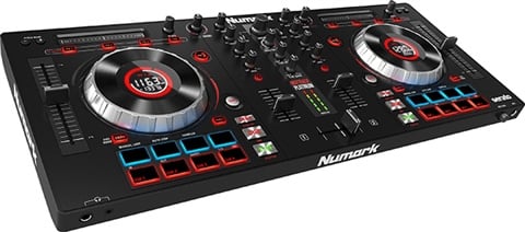Numark Mixtrack Platinum 4-Deck DJ Controller & Jog Wheel, B