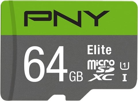 PNY Elite 64GB microSDXC Card UHS-I U1 Class 10