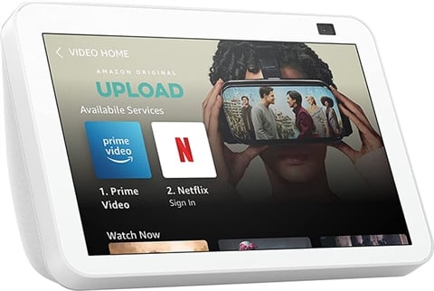 Amazon Echo Show 8 (Gen 2) - Glacier White, B