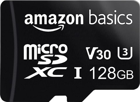Amazon Basics 128GB microSDXC UHS-I U3 A2 V30
