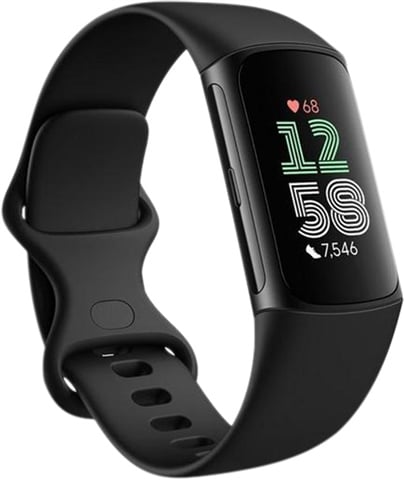Fitbit Charge 6 Fitness Tracker - Obsidian, B