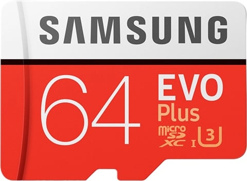 Samsung EVO Plus 64GB microSDXC Card UHS-I U3