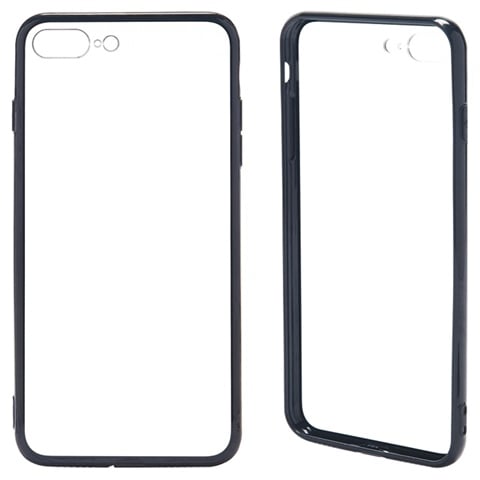 iPhone 7 Plus/8 Plus case - Black/Clear