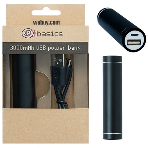 3000mAh Anodised Power Bank