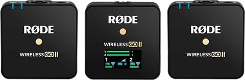 Rode Wireless Go II Wireless Microphone System (1xReceiver,2xTransmitter)