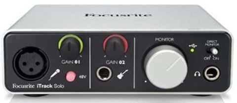 Focusrite iTrack, Solo iPad/PC/Mac Audio Interface, B