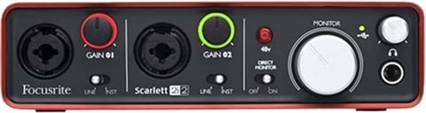 Focusrite Scarlett 2i2 1st Gen Computer Audio Interface (USB), B