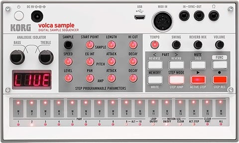 Korg Volca Sample 2 Digital Sample Sequencer, B