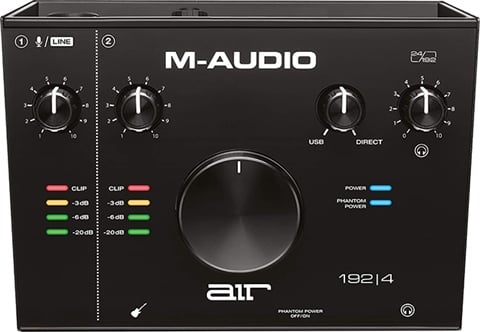 M-Audio AIR 192|4 2 In 2 Out Audio Interface (USB), B