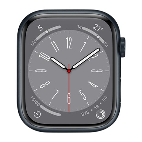 Watch Series 8 (Cel) NO STRAP, Midnight Aluminium, 41mm, C