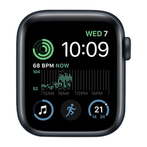 Watch SE 2nd Gen (GPS) NO STRAP, Midnight Aluminium, 40mm, C