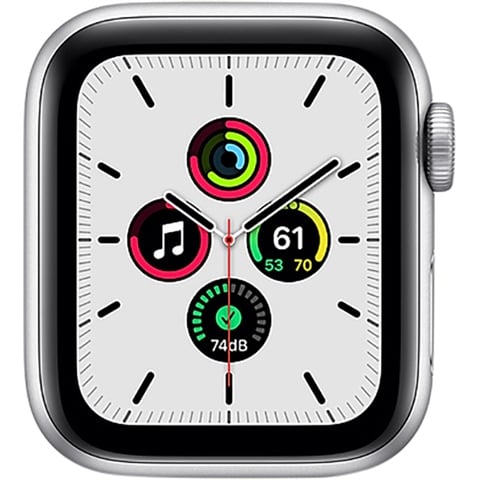 Watch SE (GPS) NO STRAP, Silver Aluminium, 40mm, B
