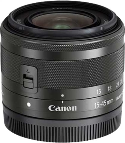 Canon EF-M 15-45mm f/3.5-6.3 IS STM Black/Graphite Lens