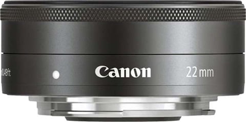 Canon EF-M 22mm f/2 STM Black Lens