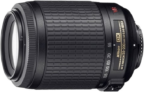 Nikon 55-200mm AF-S f/1:4-5.6G ED DX VR