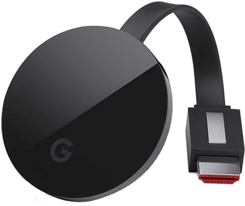 Google Chromecast Ultra W/ Power Ethernet Adapter, C