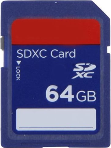 Secure Digital (SDXC) 64 GB