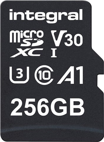 Integral 256GB microSDXC Card UHS-I U3 A1 V30