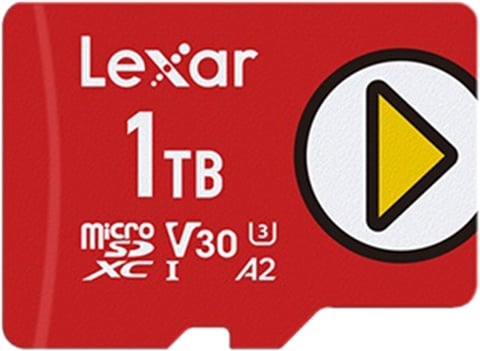 Lexar Play 1TB microSDXC UHS-1 V30 U3 A2 150MB/s