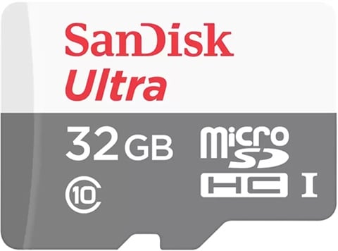 SanDisk 32GB microSDHC Card UHS-1 Class 10