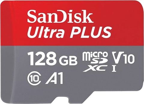 SanDisk Ultra Plus 128GB microSDXC Card UHS-I U1 A1 V10