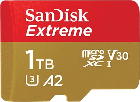 SanDisk Extreme 1TB microSDXC Card UHS-I U3 A2 V30
