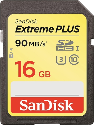 SanDisk Extreme Plus 16GB SDHC