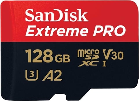 SanDisk Extreme Pro 128GB microSDXC Card UHS-I U3 A2 V30