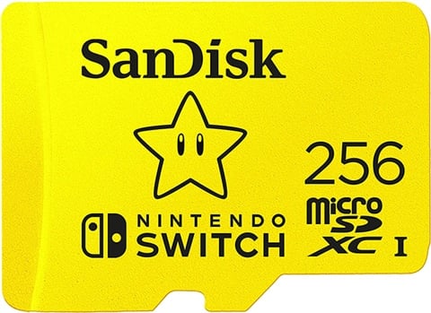 SanDisk Nintendo Switch 256GB microSDXC Card UHS-I