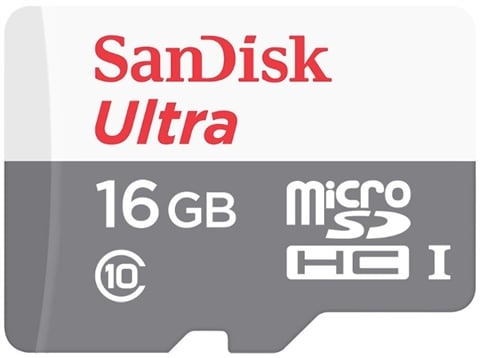 SanDisk Ultra 16GB microSDHC Card UHS-I A1