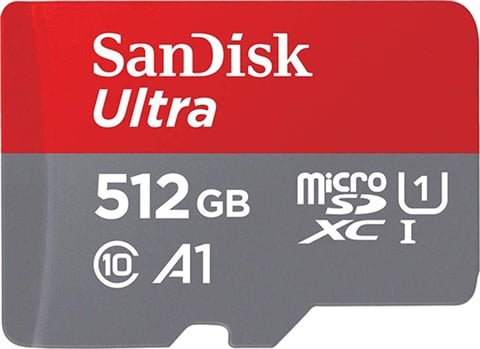 SanDisk Ultra 512GB microSDXC Card UHS-I U1 A1