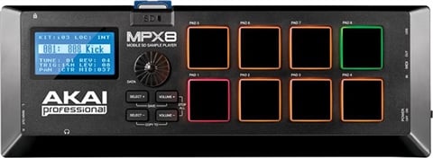 Akai Professional MPX8 SD Sample Pad Controller, B