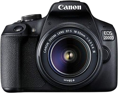 Canon EOS 2000D Black + 18-55mm III, B