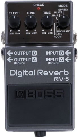 Boss RV-5 Digital Reverb Pedal, B