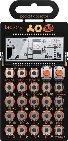 Pocket Operator PO 16 Rhythm 16 Step Pattern Sequencer Synthesizer, B