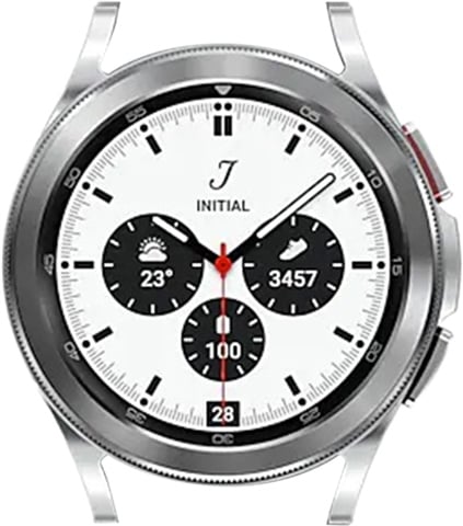 Samsung Galaxy Watch 4 Classic (Cellular) NO STRAP, Silver 42mm, B
