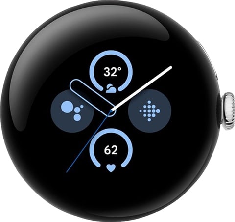 Google Pixel Watch 2 41mm - Polished Silver (WiFi) NO STRAP, B